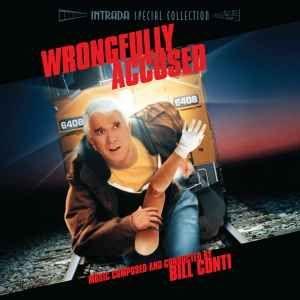 Portada del álbum "Wrongfully Accused", de Bill Conti