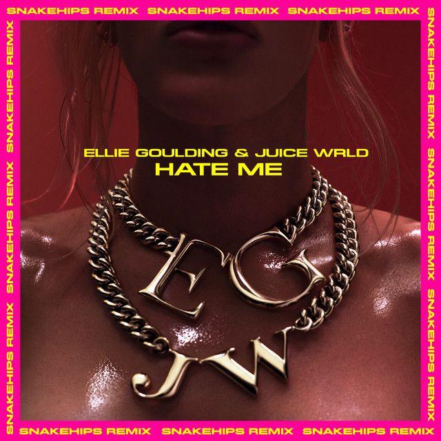 Capa do álbum "Hate Me (Snakehips Remix)", de Ellie Goulding