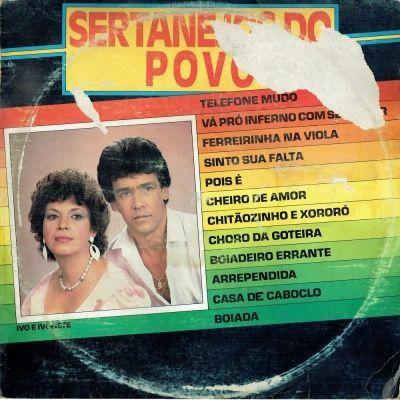 Portada de Álbum "Sertanejos Do Povo", de Ivo e Ivonete