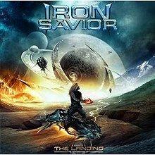 Portada de Álbum "The Landing", de Iron Savior