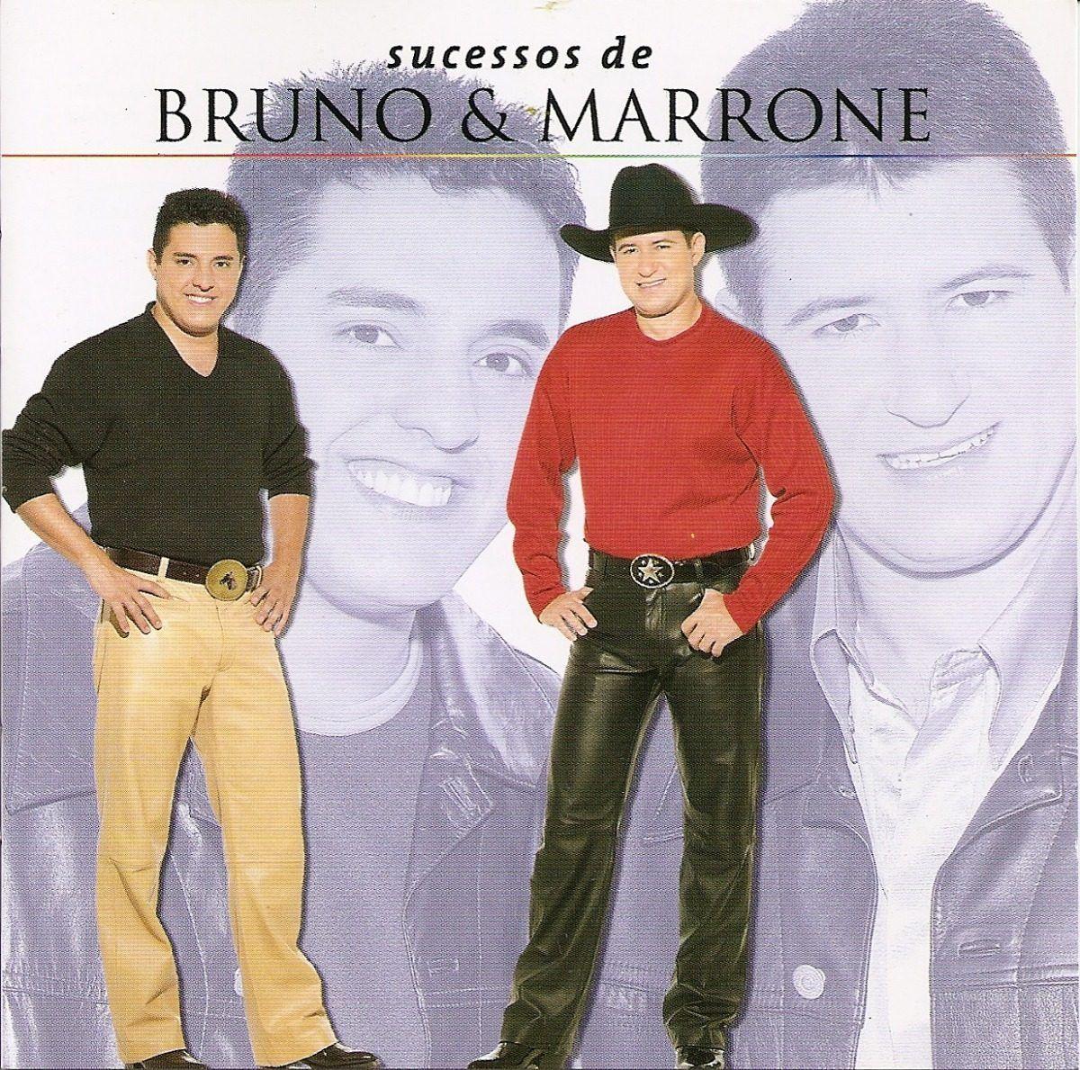 Portada del álbum "Sucessos de Bruno & Marrone", de Bruno & Marrone
