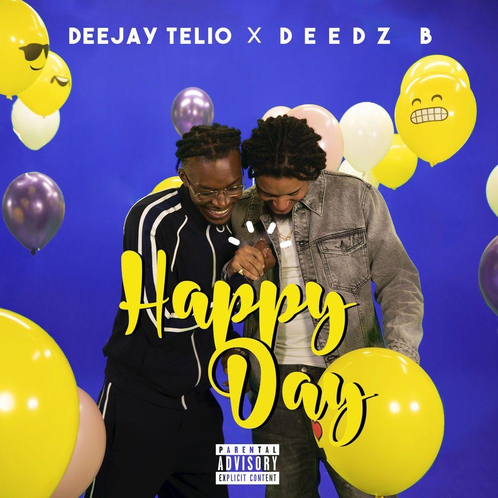 Portada de Álbum "Happy Day", de Deejay Telio