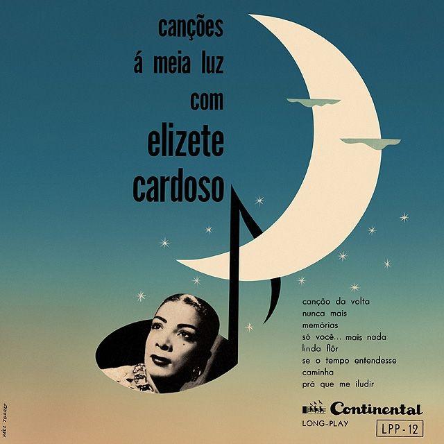Portada de Álbum "Canções à Meia-Luz", de Elizeth Cardoso