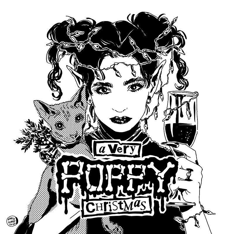 Portada de Sencillo/EP "A Very Poppy Christmas", de Poppy