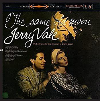 Portada del álbum "The Same Old Moon", de Jerry Vale