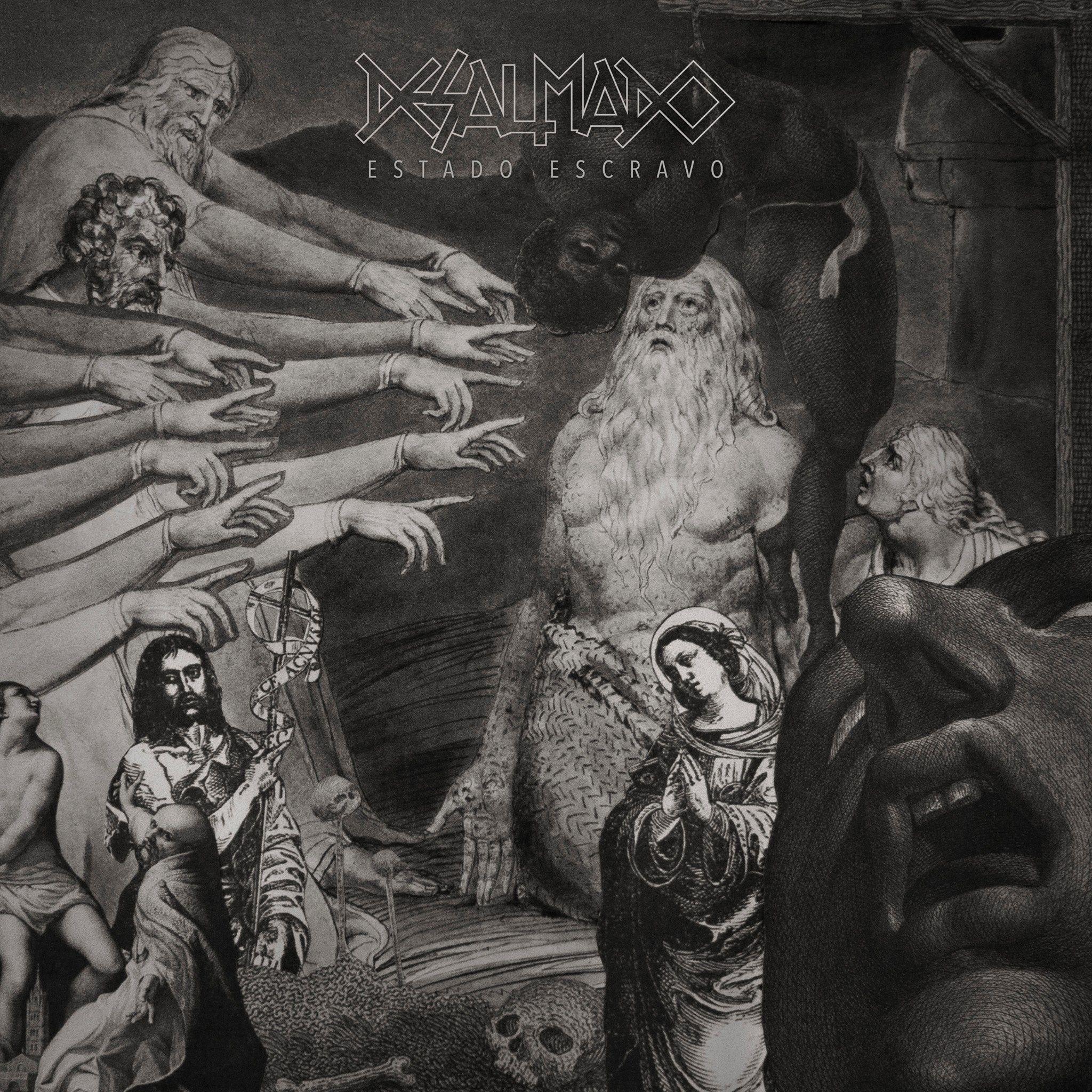 Capa do Álbum "Estado Escravo", de Desalmado