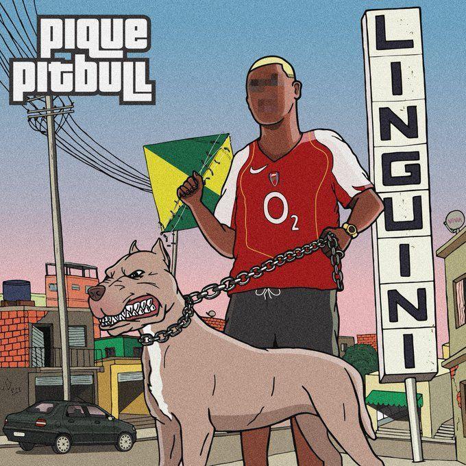 Portada de Sencillo/EP "Pique Pitbull", de Linguini