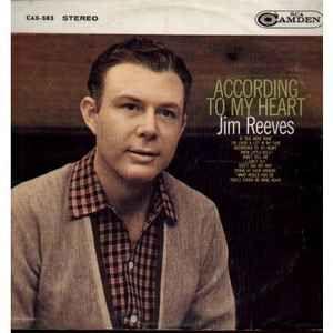 Portada de Álbum "According To My Heart", de Jim Reeves