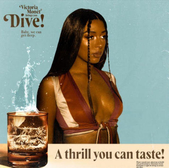 Portada de Sencillo/EP "Dive", de Victoria Monét