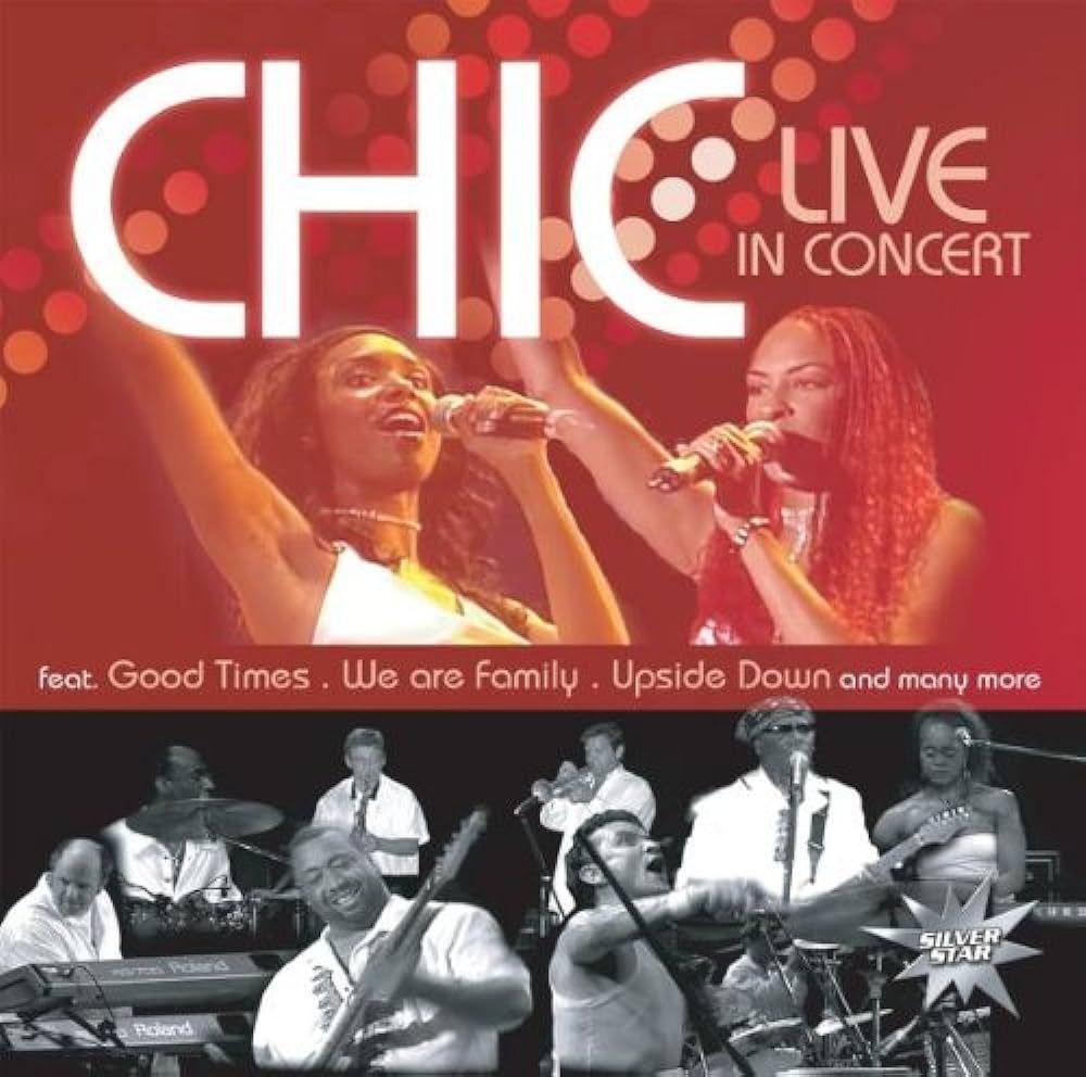 Capa do Álbum "Live In Concert", de Chic