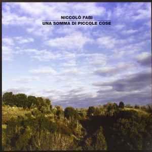 Portada de Álbum "Una Somma Di Piccole Cose", de Niccolo Fabi