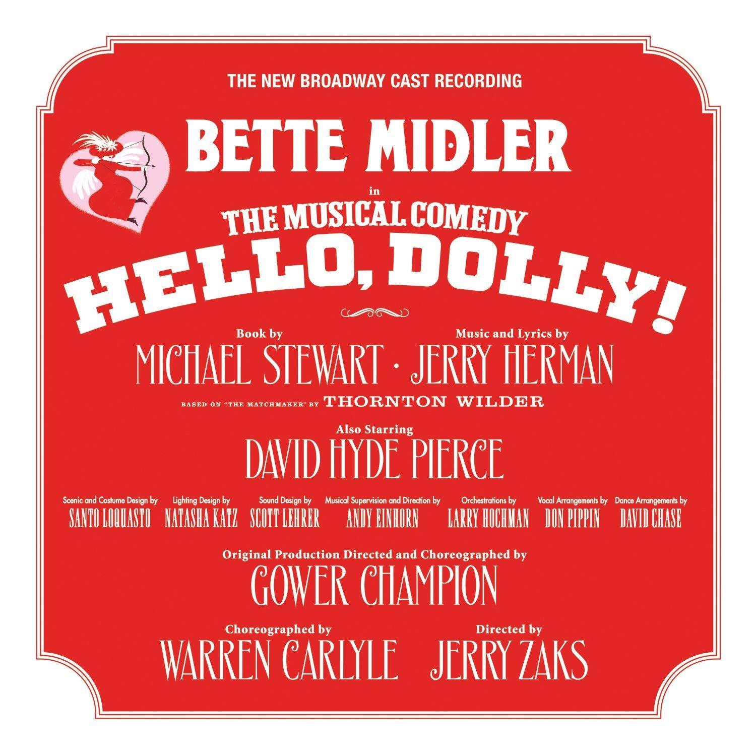 Capa do Álbum "Hello, Dolly! (New Broadway Cast Recording)", de Hello Dolly
