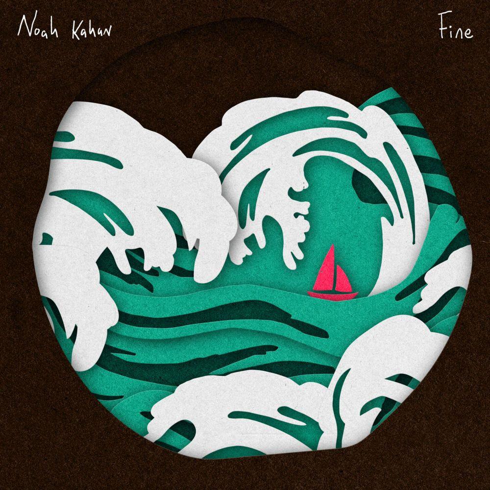 Portada del álbum "Fine", de Noah Kahan