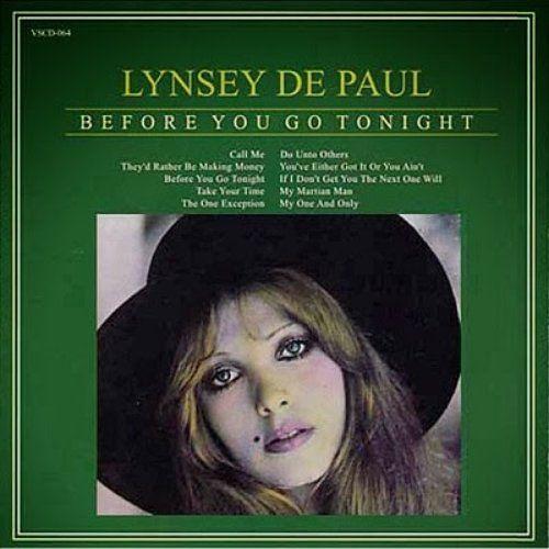 Portada de Álbum "Before You Go Tonight", de Lynsey de Paul