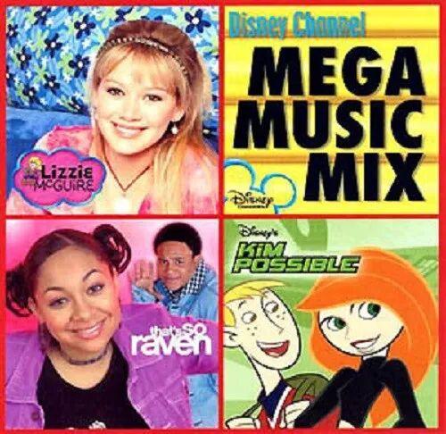 Portada de Álbum "Disney Channel Mega Music Mix", de Disney Channel Stars