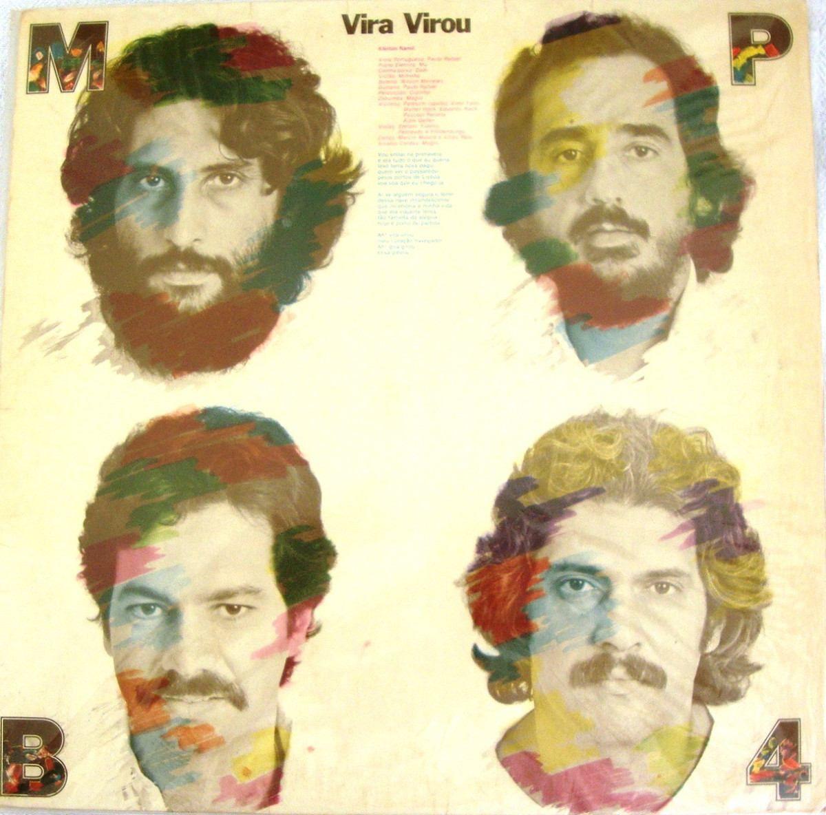 Album cover of "Vira Virou" by MPB-4