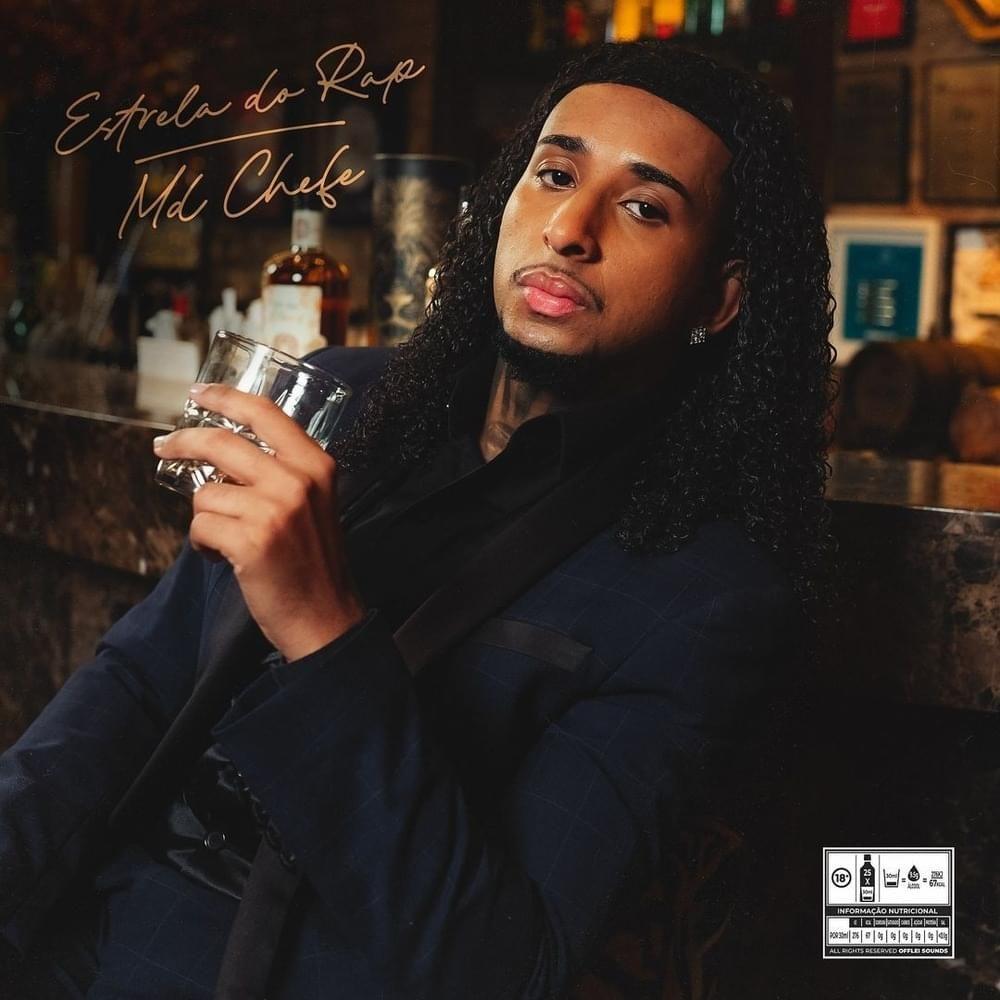 Capa do Álbum "Estrela do Rap", de MD Chefe