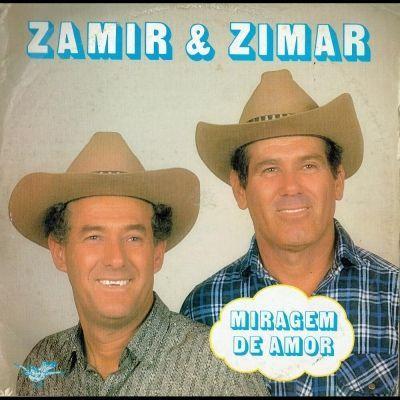 Portada de Álbum "Miragem De Amor", de Zamir e Zimar