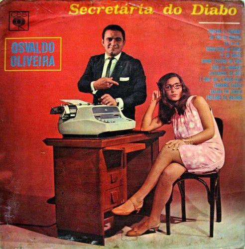 Album cover of "Secretária do Diabo" by Osvaldo Oliveira