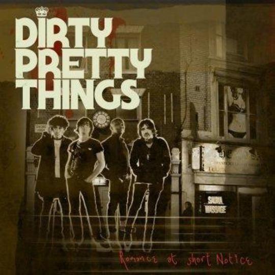 Portada de Álbum "Romance At Short Notice", de Dirty Pretty Things