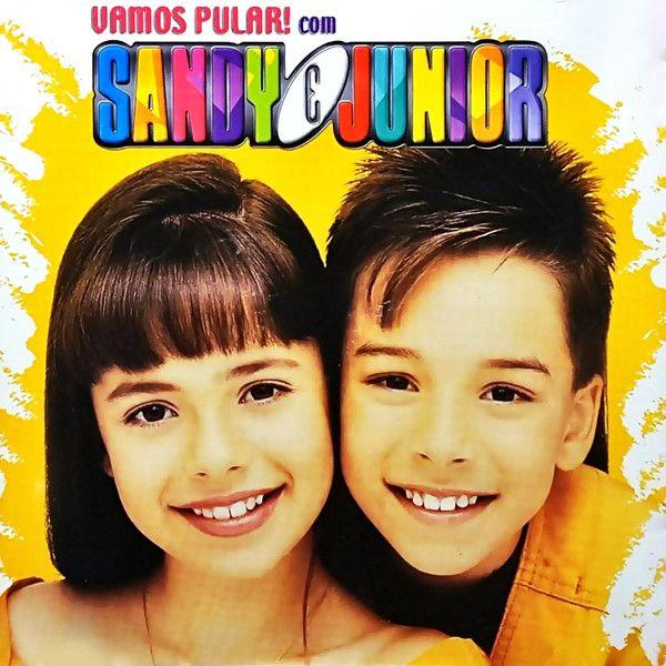 Portada del álbum "Vamos pular com Sandy e Junior", de Sandy & Junior