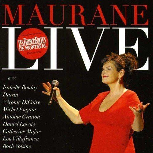 Capa do Álbum "Live", de Maurane