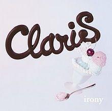 Capa do álbum "Irony", de ClariS