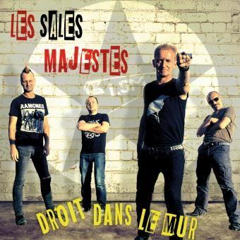 Portada de Álbum "Droit Dans Le Mur", de Les Sales Majestés
