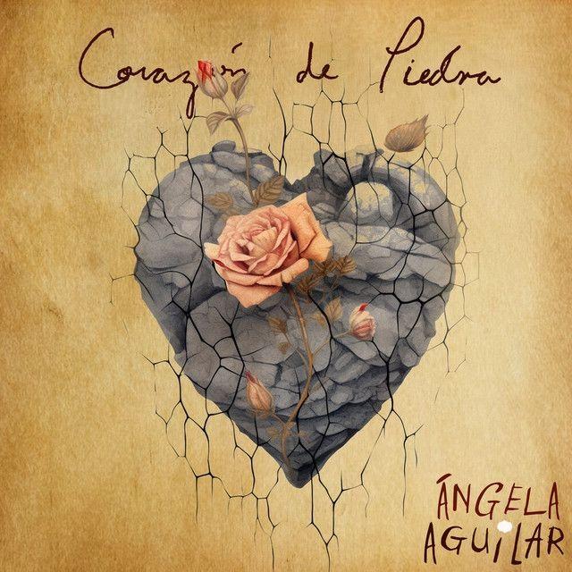 Portada de Sencillo/EP "Corazón De Piedra", de Ángela Aguilar