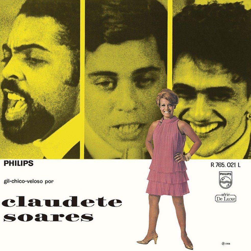 Album cover of "Gil, Chico, Veloso por Claudette Soares " by Claudette Soares
