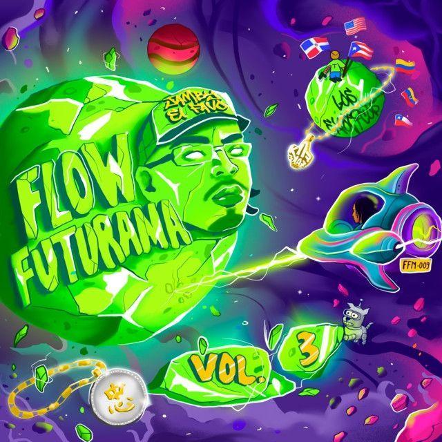 Capa do Álbum "Flow Futurama Vol. 3", de Jamby El Favo
