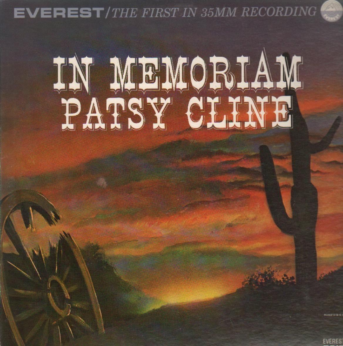 Capa do Álbum "In Memoriam", de Patsy Cline