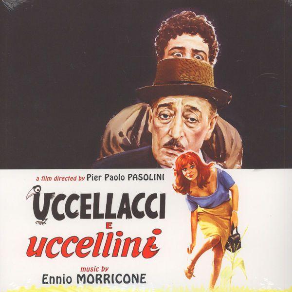 Capa do álbum "Uccellacci e Uccellini", de Ennio Morricone