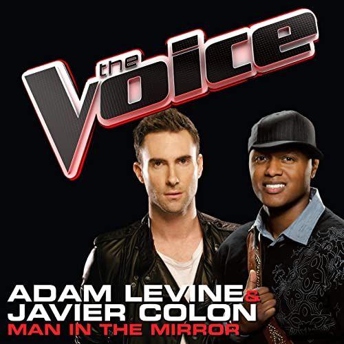 Capa do Single/EP "Man In The Mirror (The Voice Performance)", de Adam Levine