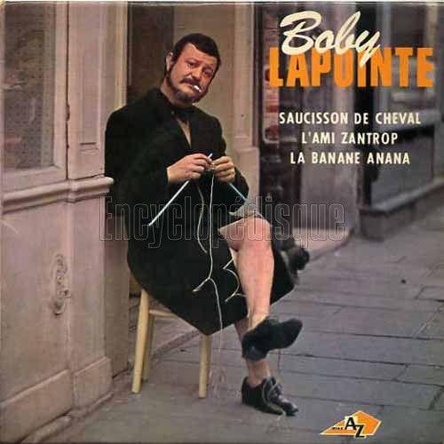 Capa do álbum "Saucisson de cheval", de Boby Lapointe