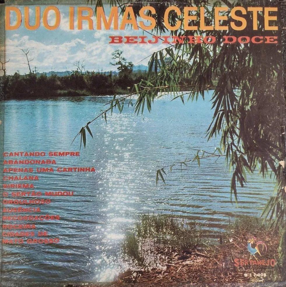 Portada de Álbum "Beijinho Doce", de Duo Irmãs Celeste