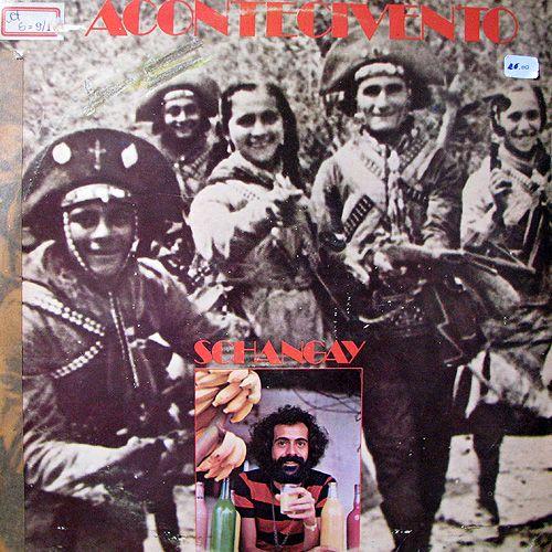 Capa do Álbum "Acontecivento", de Xangai