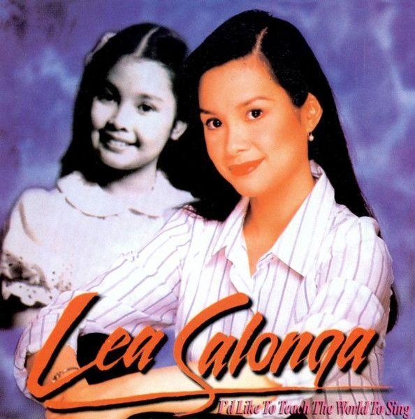 Capa do álbum "I'd Like To Teach The World To Sing", de Lea Salonga