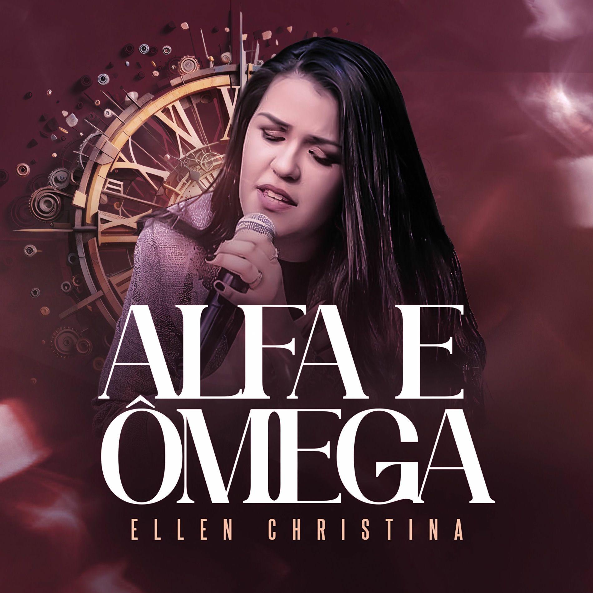 Portada de Sencillo/EP "Alfa e Ômega ", de Ellen Christina