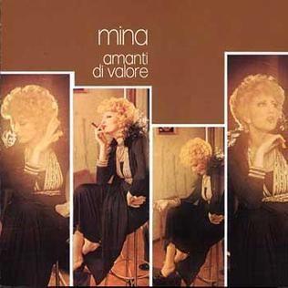 Capa do álbum "Amanti Di Valori", de Mina