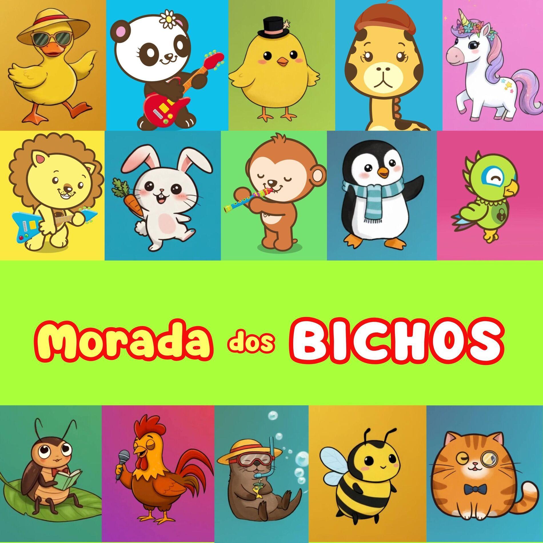 Portada de Sencillo/EP "Morada Dos Bichos", de Animazoo