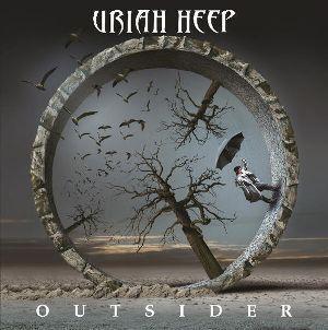 Portada del álbum "Outsider", de Uriah Heep