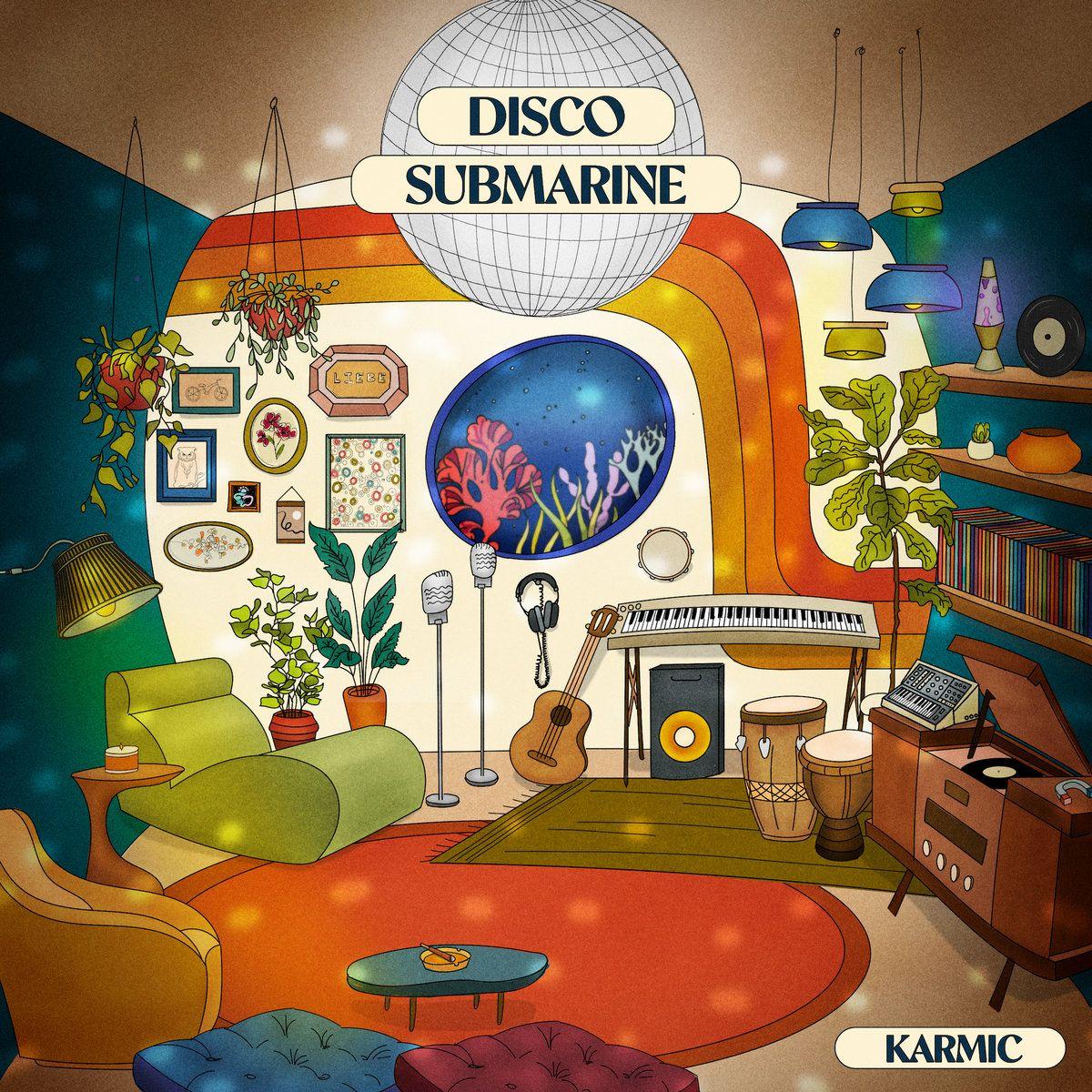 Capa do Álbum "Disco Submarine", de KARMIC