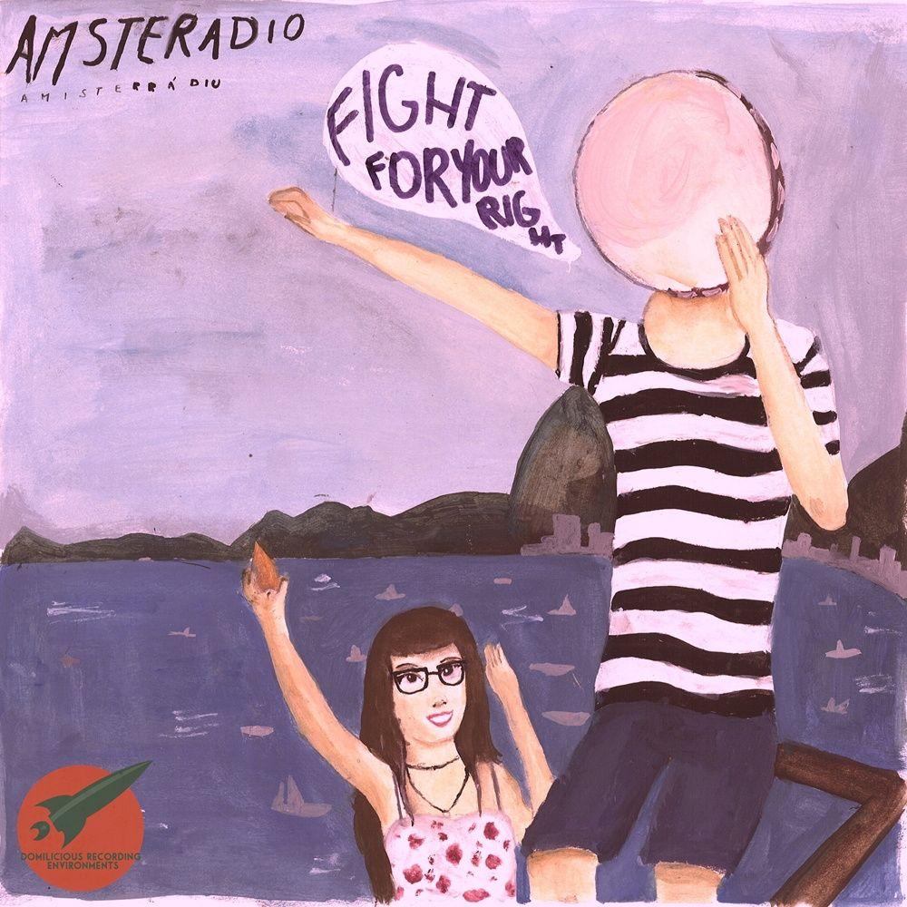 Capa do Álbum "Fight For Your Right (To Samba)", de Amsteradio