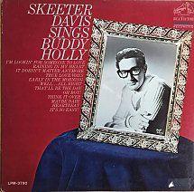 Capa do álbum "Skeeter Davis Sings Buddy Holly", de Skeeter Davis