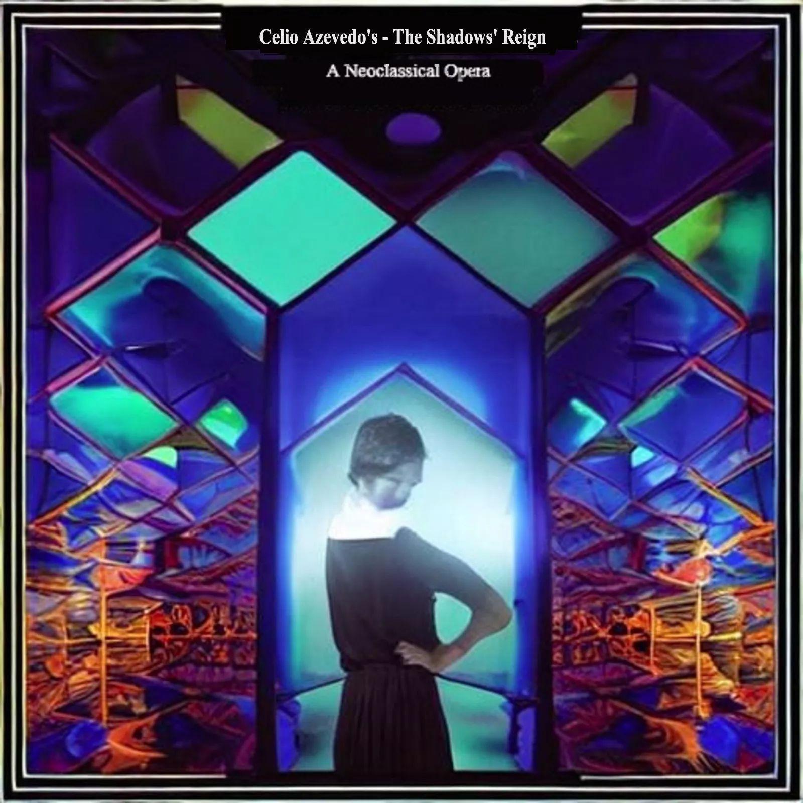 Capa do Single/EP "Celio Azevedo's The Shadows' Reign", de Célio Azevedo