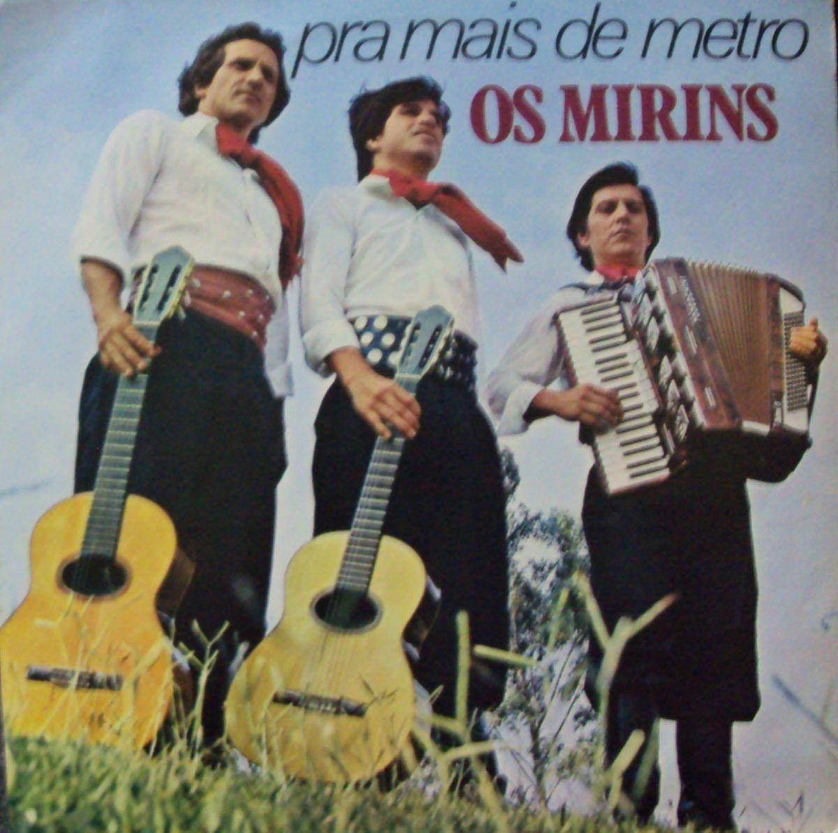 Capa do álbum "Prá Mais de Metro", de Os Mirins