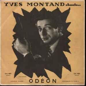 Portada de Álbum "Chante...", de Yves Montand