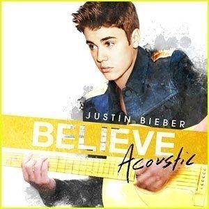 Capa do Álbum "Believe Acoustic", de Justin Bieber