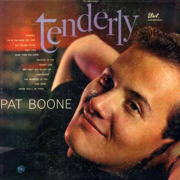 Capa do álbum "Tenderly", de Pat Boone